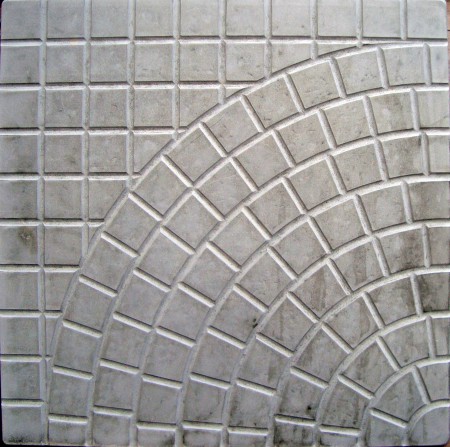Lajota quadrada trabalhada